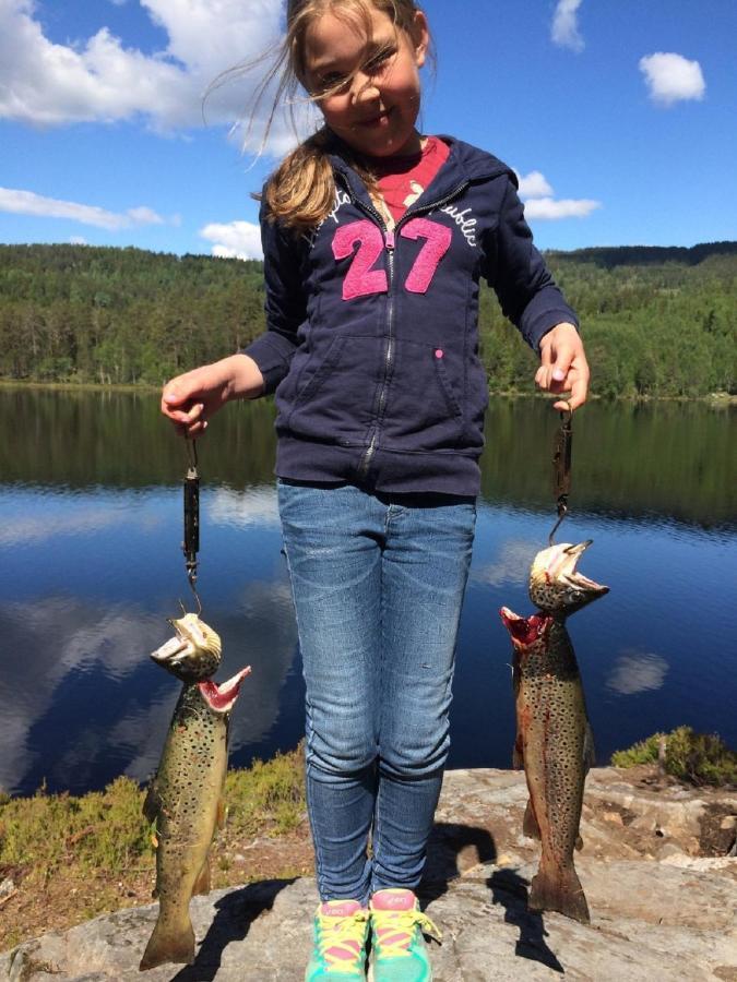 Topcamp Onsakervika - Tyrifjorden Svensrud Buitenkant foto