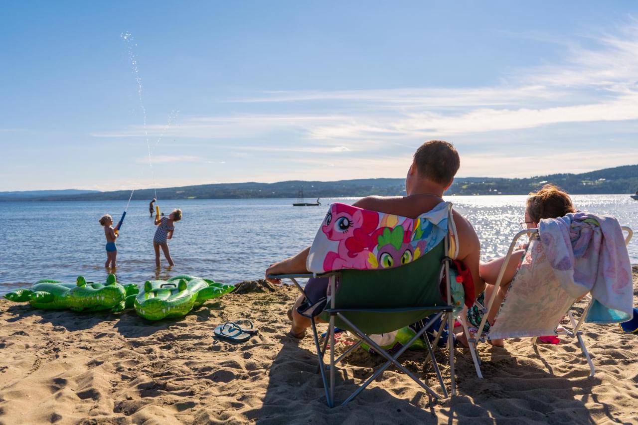 Topcamp Onsakervika - Tyrifjorden Svensrud Buitenkant foto