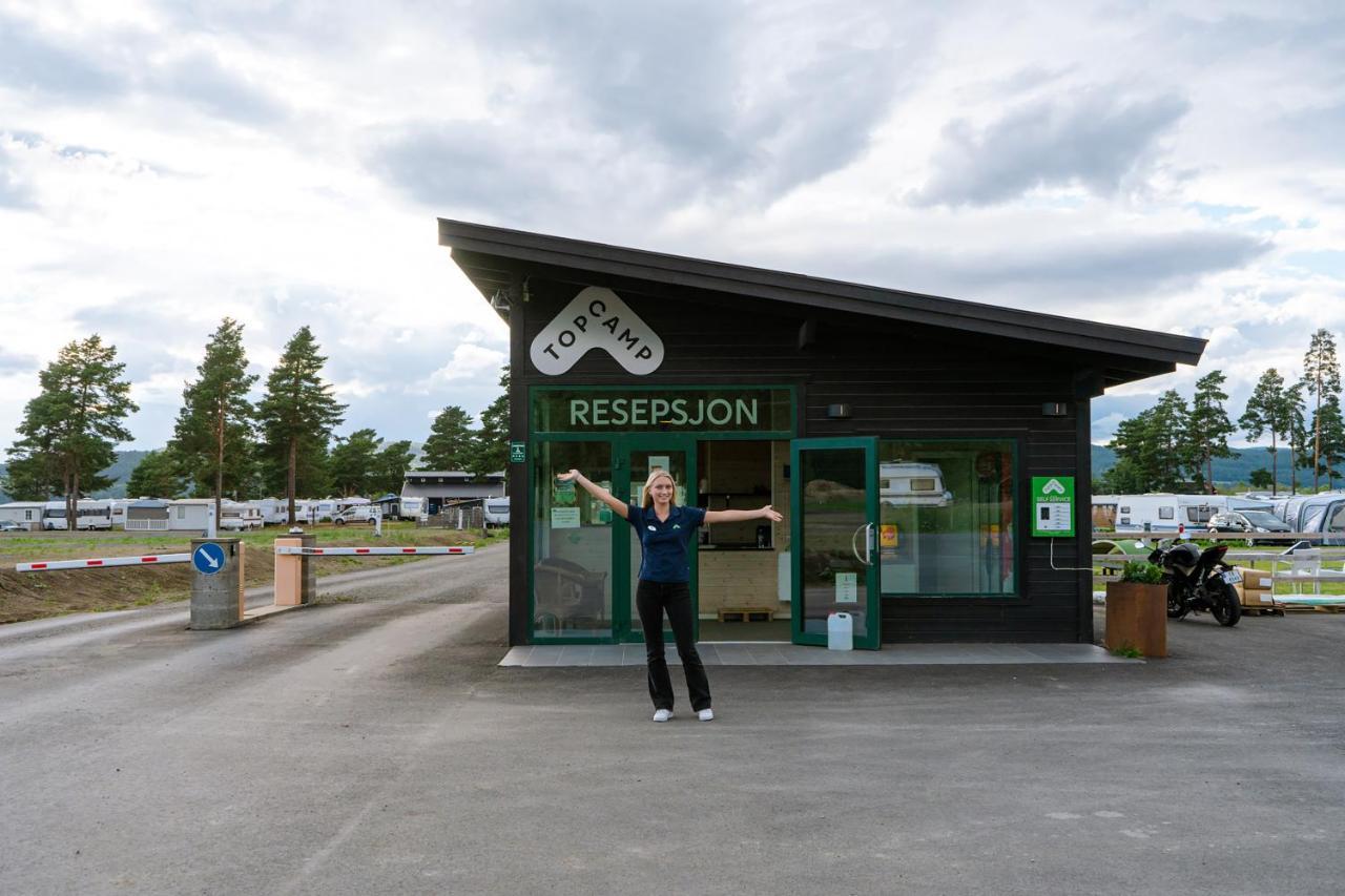 Topcamp Onsakervika - Tyrifjorden Svensrud Buitenkant foto