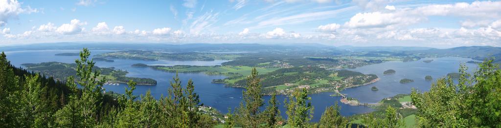 Topcamp Onsakervika - Tyrifjorden Svensrud Buitenkant foto